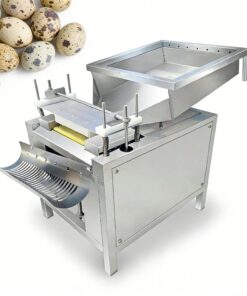 lột vỏ trứng cút